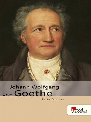 cover image of Johann Wolfgang von Goethe